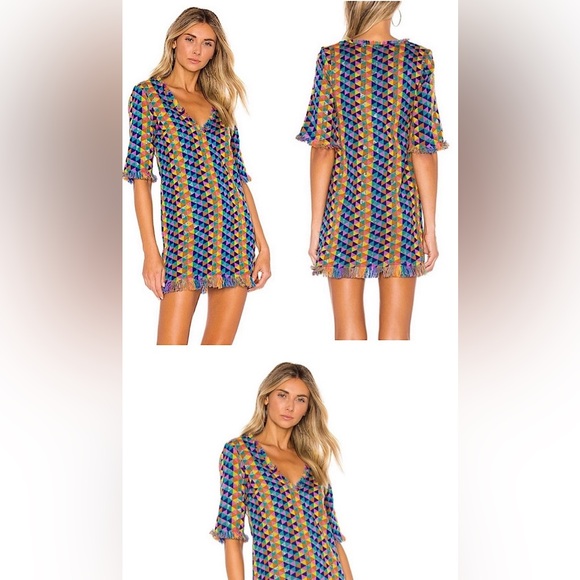 House of Harlow 1960 X REVOLVE Parker Dress MULTI COLOR - Picture 1 of 1